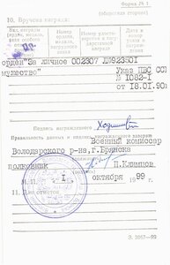 За личное Мужество СССР, ННГ через 10 лет.