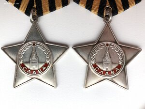 Две славы 3ст. № 800347 и № 800348 в люксе - старт 100 р.
