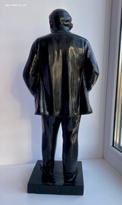 Довоенная чугунная скульптура Ленина.  1940г Тираж 450шт