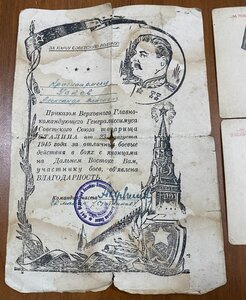 Документ к медали ЗПНЯ + бонус