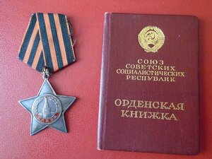 Слава 3 степени № 658535 с документом