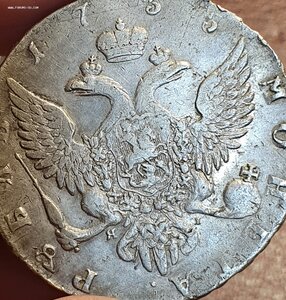 Рубль 1755