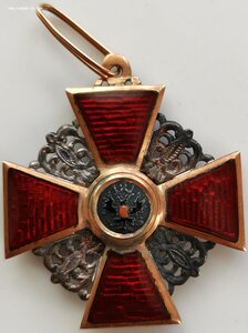 Орден Св. Анны иноверец 3ст. Кейбель