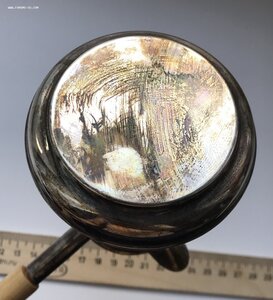 Серебряная турка кофеварка в коробке. Чернение. Серебро 875