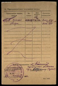 КЗ № 3576559 За спасение лошадей. Войско Польское.