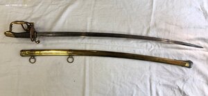 Сабля французская гренадерская начала 19 в. мастер NK