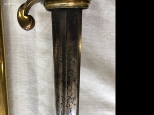 Сабля французская гренадерская начала 19 в. мастер NK