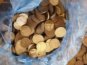 Советская мелочь 400 р. / кг.