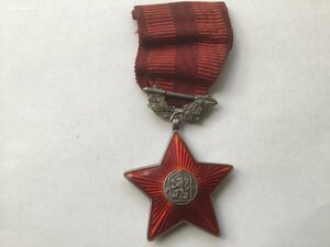 Орден Красной Звёзды ЧССР до 1960 г. № 513