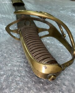 Сабля французская с тесачным клинком кон. 18в. мастер Poeter