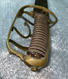 Сабля французская с тесачным клинком кон. 18в. мастер Poeter