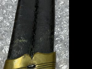 Сабля французская с тесачным клинком кон. 18в. мастер Poeter