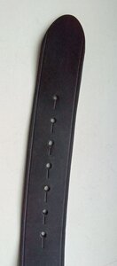 Ремень генеральский, кожаный, б/у, длина 125