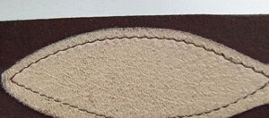 Ремень генеральский, кожаный, б/у, длина 125