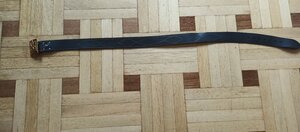 Ремень генеральский, кожаный, б/у, длина 125