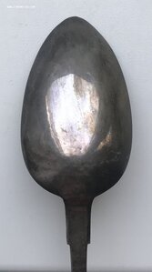Серебряная столовая ложка 84 пробы, в идеале