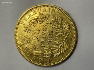 Наполеон III 20fr 1855
