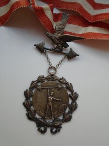 Знак Победителя соревнований по тяжелой атлетике 1932 год
