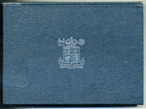 набор монет Великобритании 1986 PROOF в коробке с сертификат
