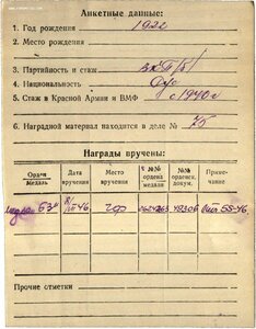 ЗБЗ № 2624263 (Моряк,ЧФ,Малая земля).