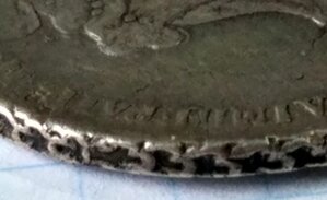 Рубль 1738 г.