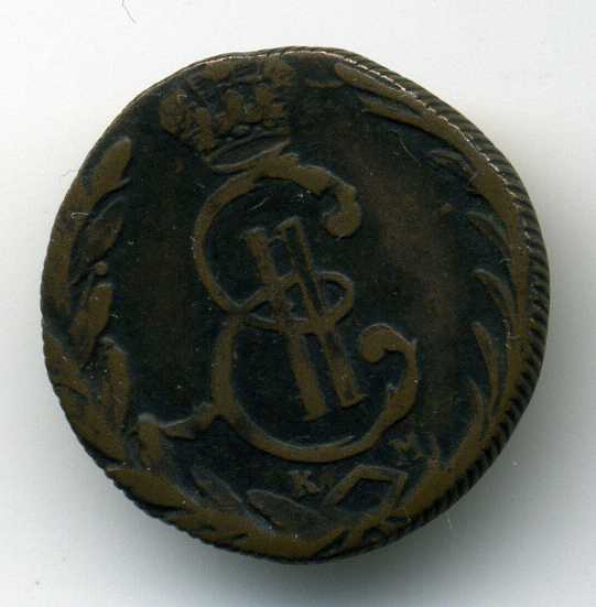 Сибирская монета,  деньга 1769, полушка 1768