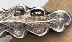 Пять серебряных ложечек для солонок. Золочение, эмаль. 875пр