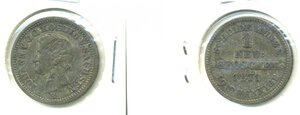 Саксония 1 новый грош, 1871 (серебро)