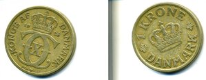 Дания 1 крона, 1926