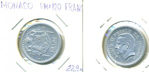 Монако 1 франк, 1943