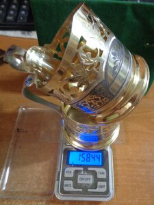 2 подстаканника Кубачи Серебро 875 пробы
