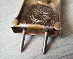 Редкая пряжка . Довоенная Польша . Грабски