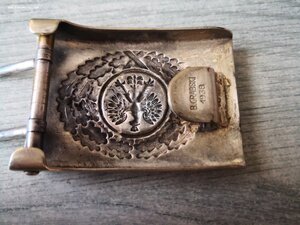 Редкая пряжка . Довоенная Польша . Грабски