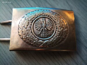 Редкая пряжка . Довоенная Польша . Грабски