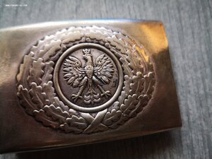 Редкая пряжка . Довоенная Польша . Грабски