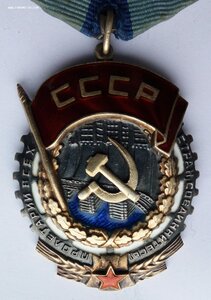 Орден ТКЗ, плоский, номер 59671, родной сбор.