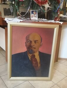 В. И. ЛЕНИН большой портрет