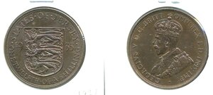 Джерси 1/12 шиллинга, 1935