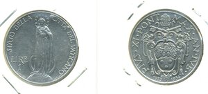 Ватикан 1 лира, 1933 - 1934