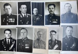 Заверки на участников ВОВ. Всего 48 фоторграфий.