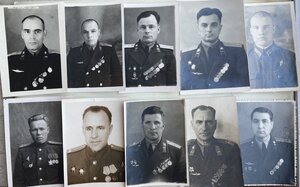 Заверки на участников ВОВ. Всего 48 фоторграфий.