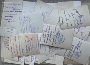 Заверки на участников ВОВ. Всего 48 фоторграфий.