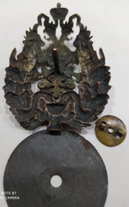 Знак медицинского училища с документом