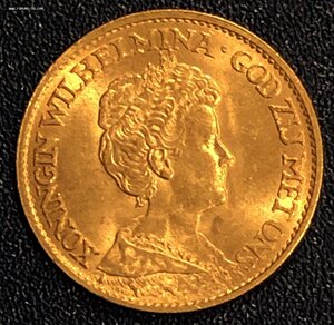 Нидерланды 10 гульденов 1912