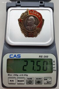 Ленин винт № 2.373 Цельноштампованный барельеф