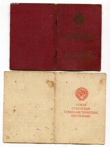 Слава 3ст. № 286т с доком и Дунайским бантом за сбитый Ме109