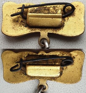 Медаль материнства 1ст с нечастой колодкой короткая заколка