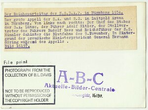 Рейхсъезд НСДАП.Нюрнберге.1934.Гитлер.Лютце.Гесс.Гиммлер.