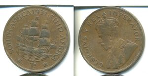 ЮАР 1 пенни, 1931