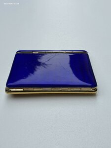 Серебряный портсигар Фаберже 270 грамм 11 см х8 см